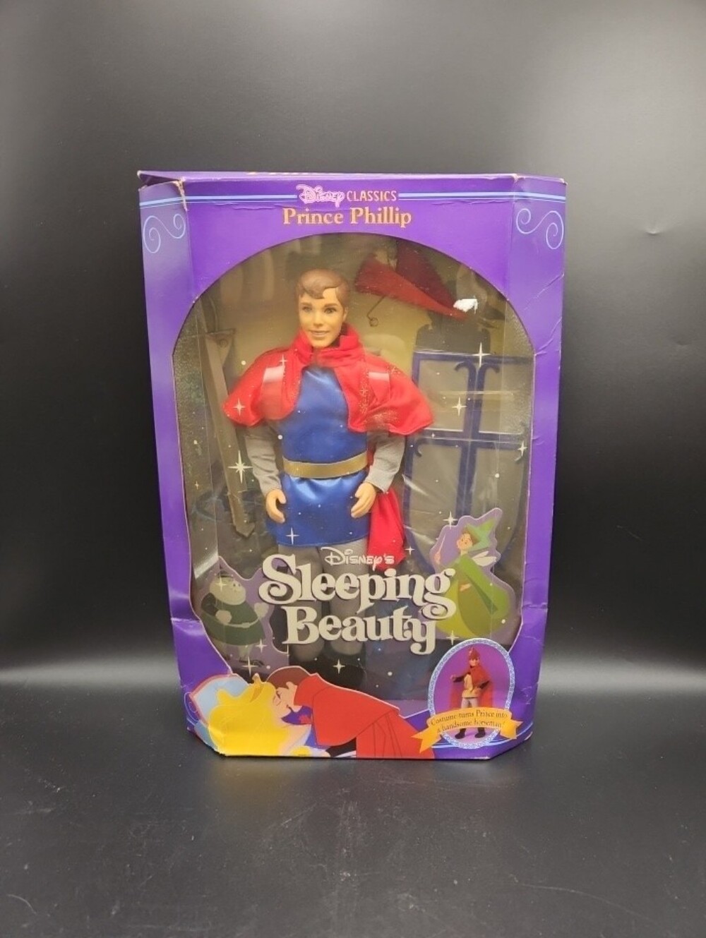 Mattel Disney Classics Sleeping Beauty Prince Phillip 12" Doll 1991 #4597